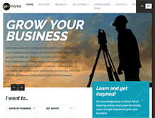 Tablet Screenshot of geomares.nl
